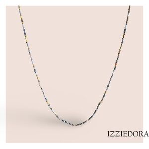 Bumble Bee Jasper 14k GF dainty Necklace